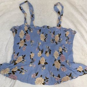 AE Floral Blouse Large